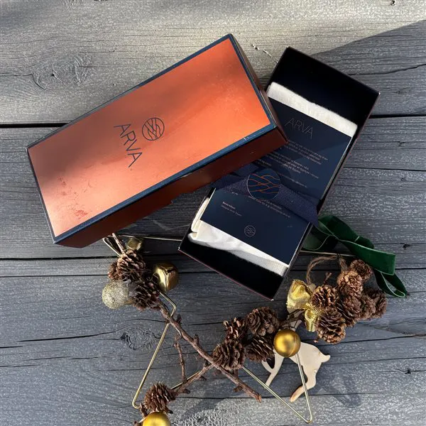 Hovedbilde  Arva bunadsstrømper - Luxa Bambus, kremhvit